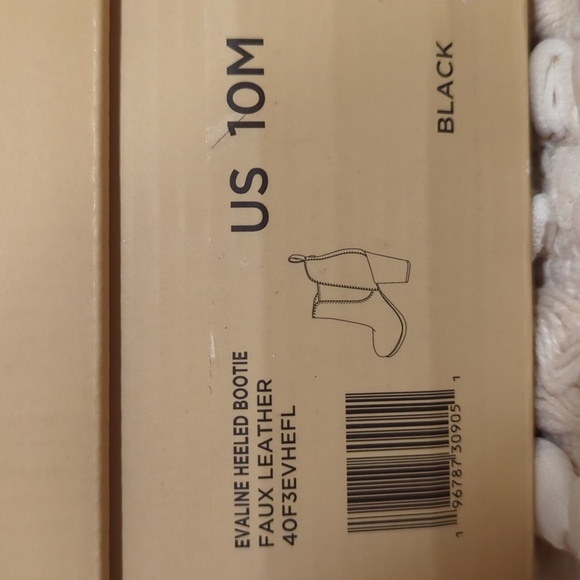 Michael Kors NIB Evaline Booties 10 Bk/Bwn - Picture 10 of 10